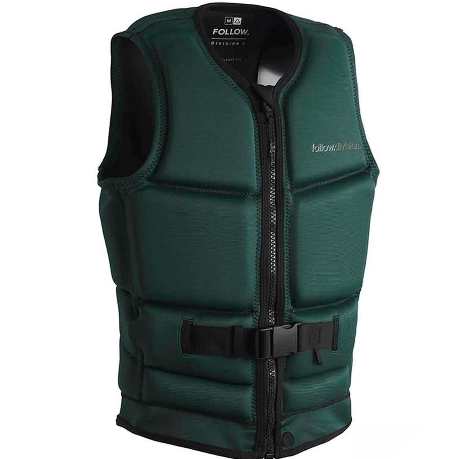 2025 FOLLOW DIVISION 2 VEST - FOREST GREEN