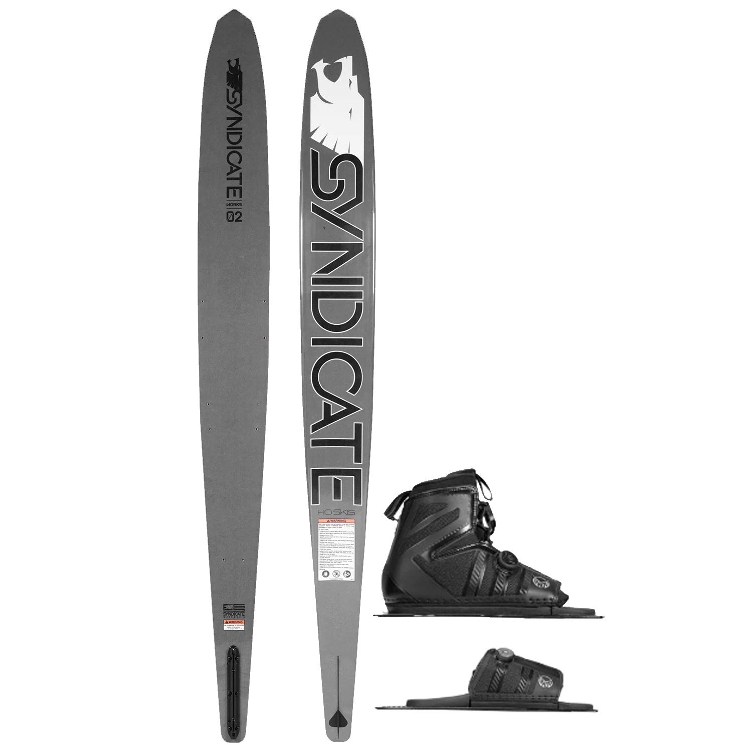 2024 HO SYNDICATE WORKS 02 SKI W/ STANCE 130 ATOP BOOT & RTP