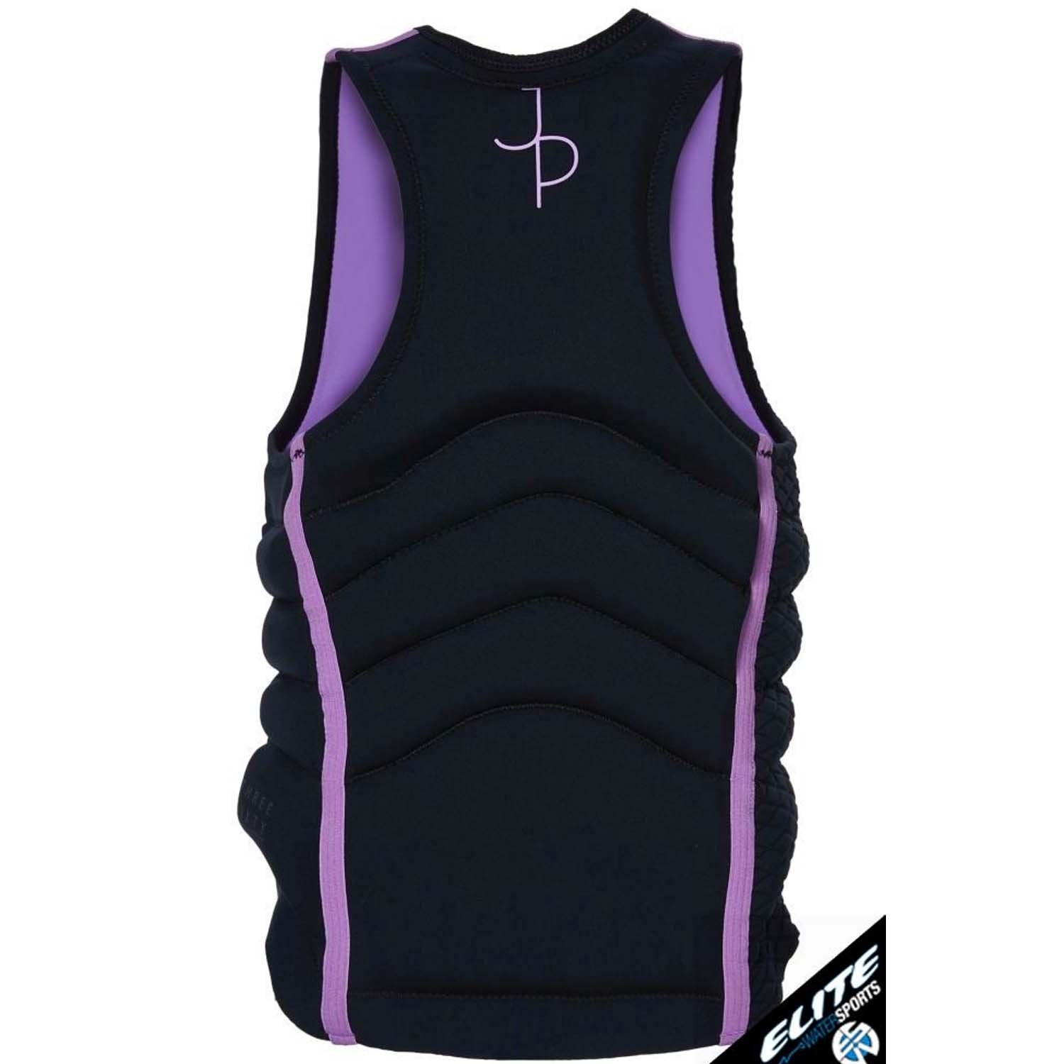 2023 JETPILOT QUANTUM Y WOMENS VEST - BLACK