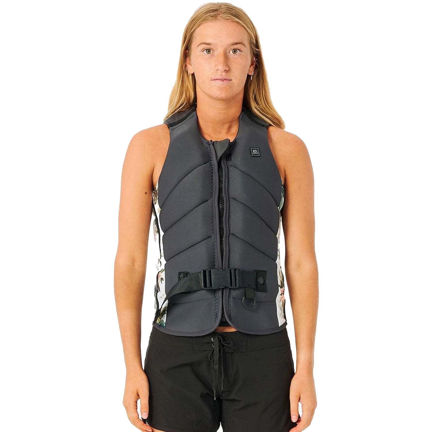 2025 RIPCURL WOMENS DAWN PATROL PRO VEST - CHARCOAL