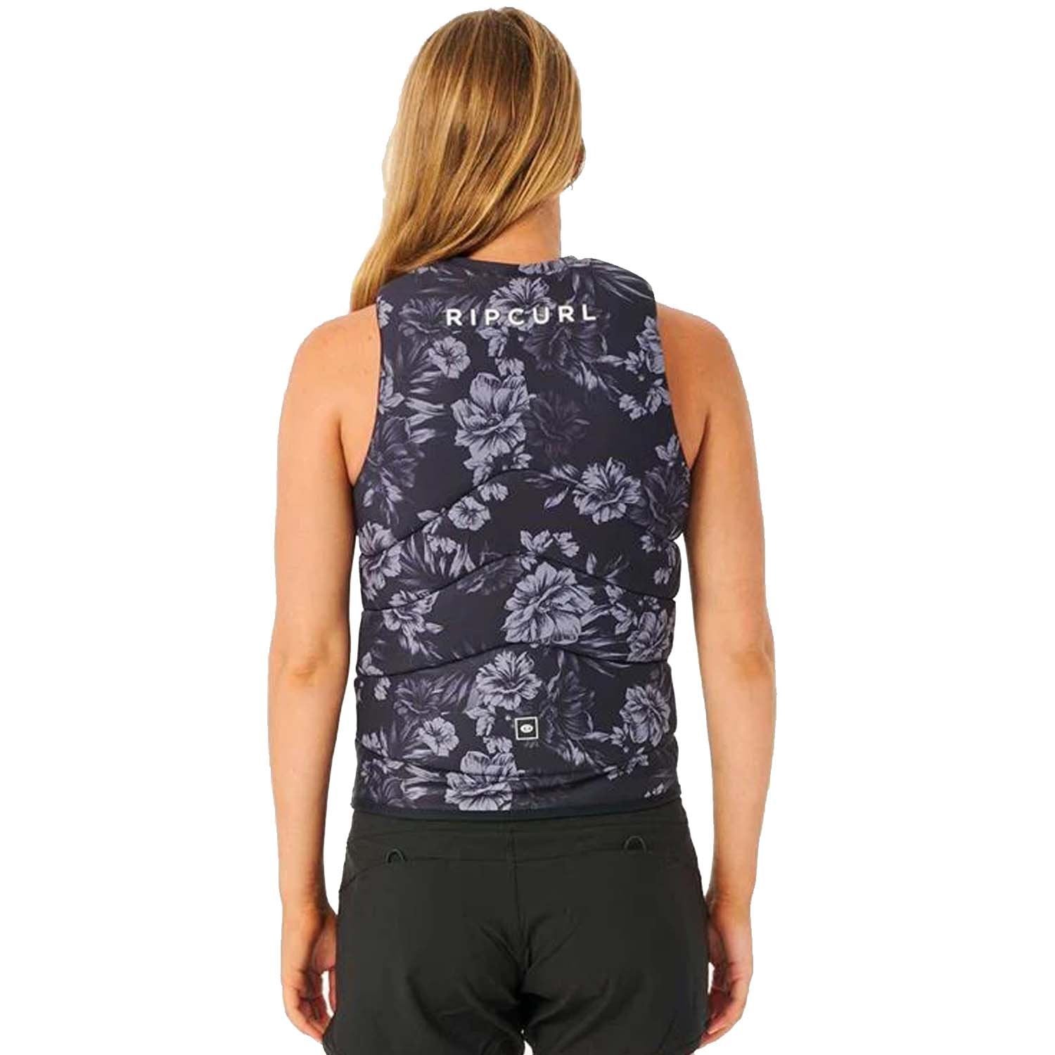 2025 RIPCURL WOMENS DAWN PATROL PRO VEST - BLACK