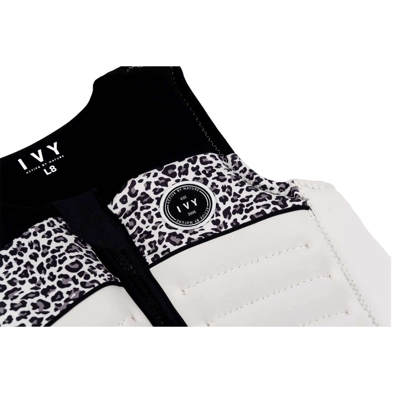 2025 IVY SAVANNAH VEST - SNOW LEOPARD