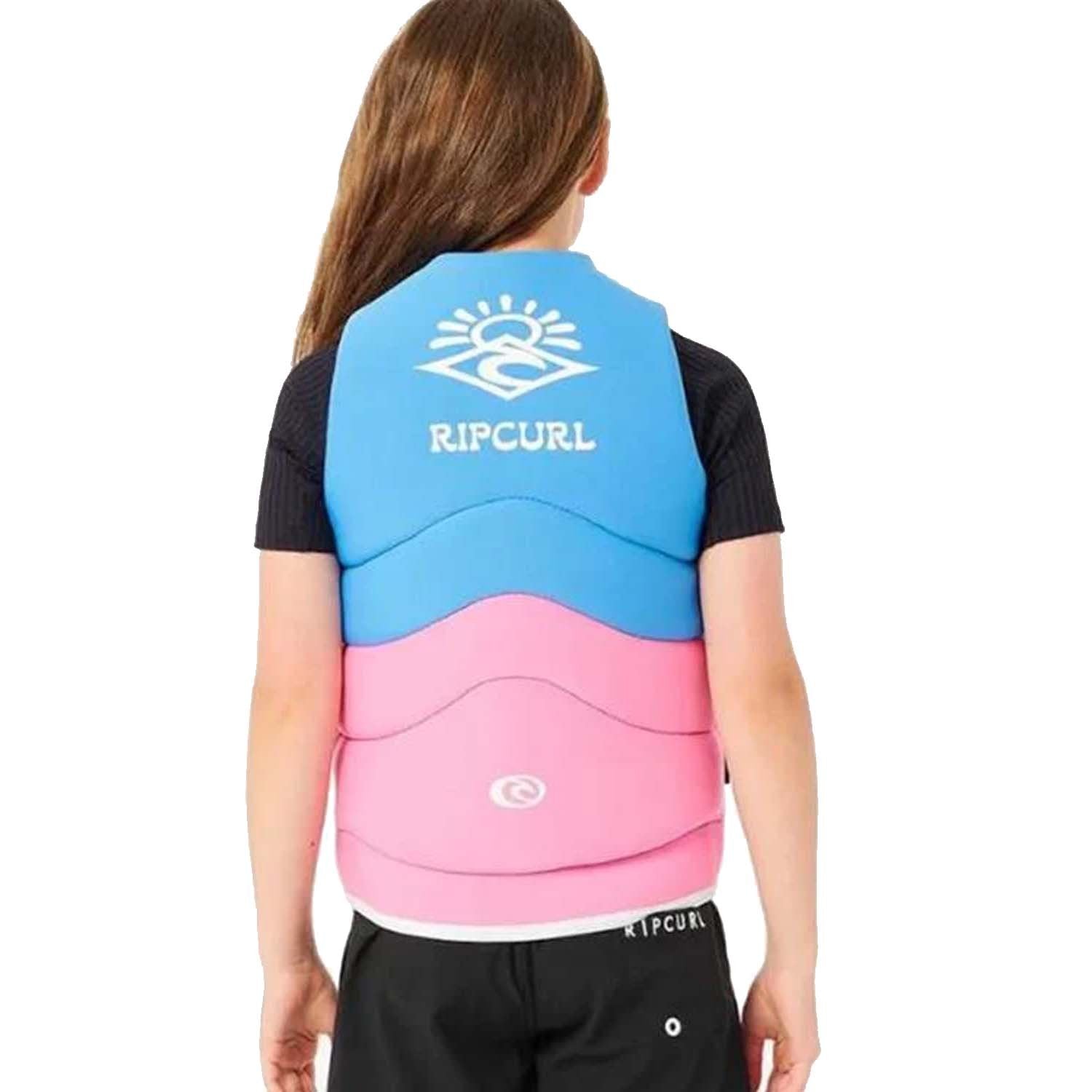 2025 RIPCURL GIRLS DAWN PATROL VEST - BLUE