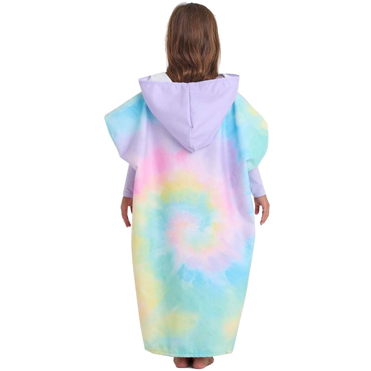 2025 JETPILOT YOUTH HOODED TOWEL - TIE DYE