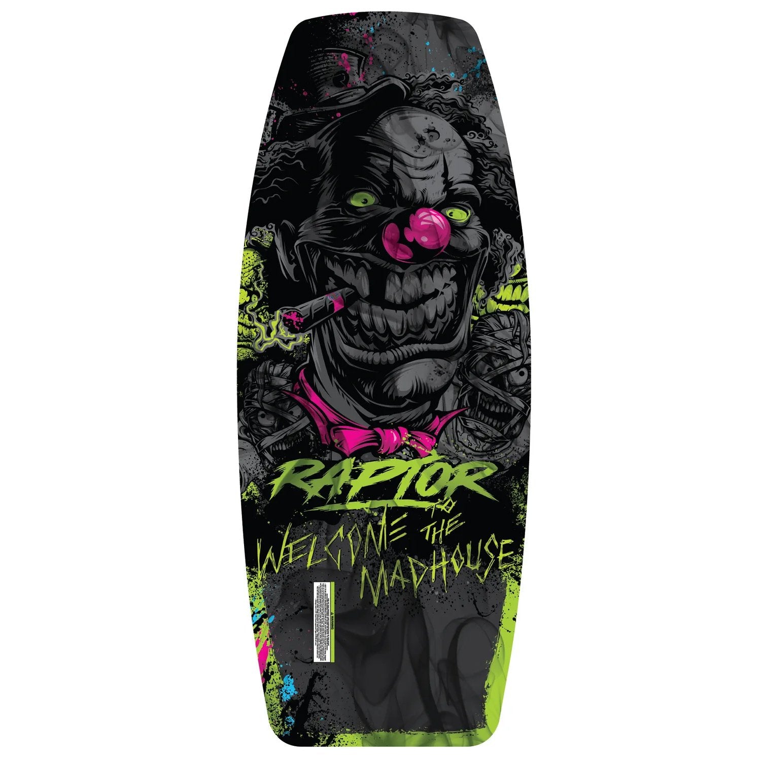 2025 RAPTOR WELCOME TO THE MADHOUSE KNEEBOARD