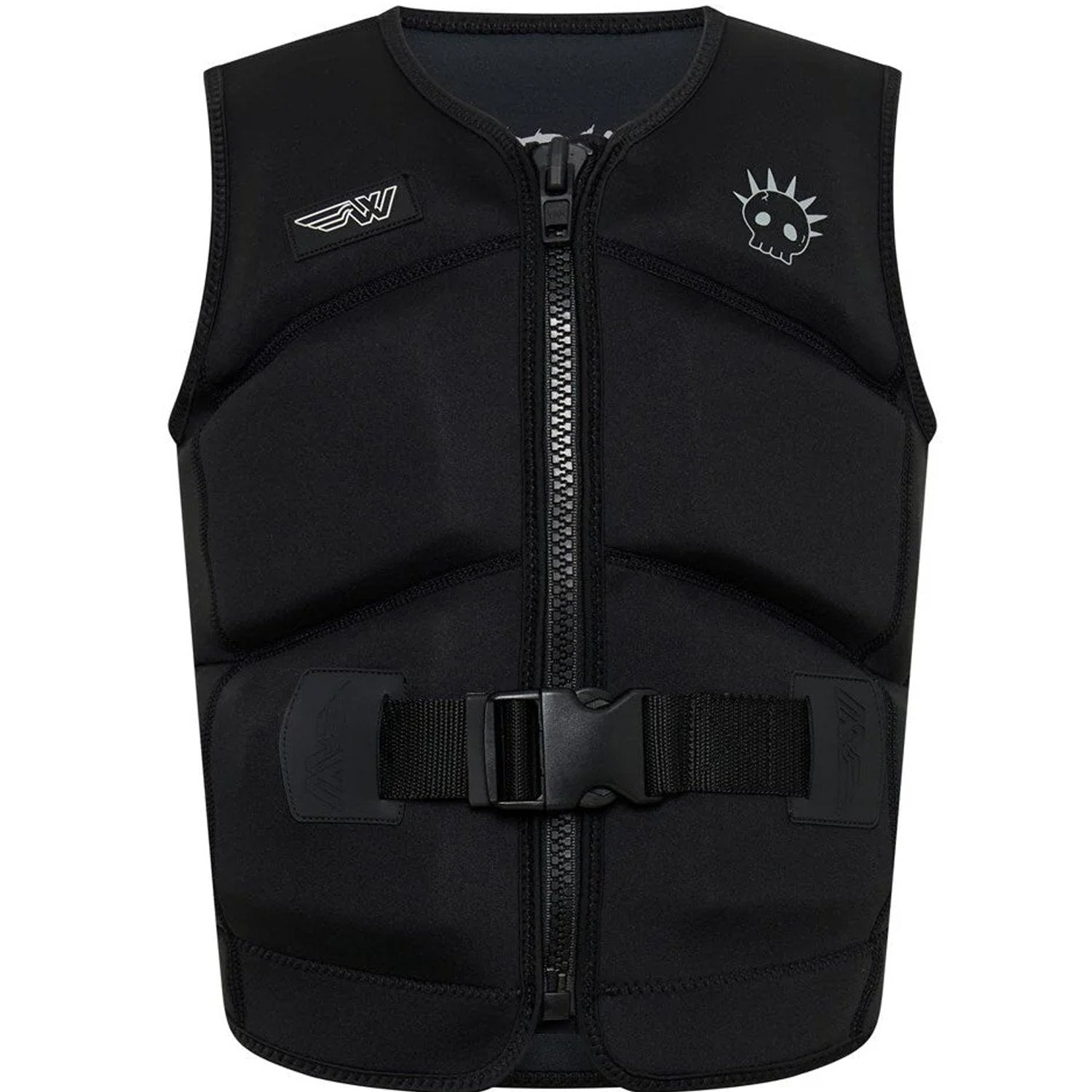 2025 WING JNR REALM VEST - BLACK