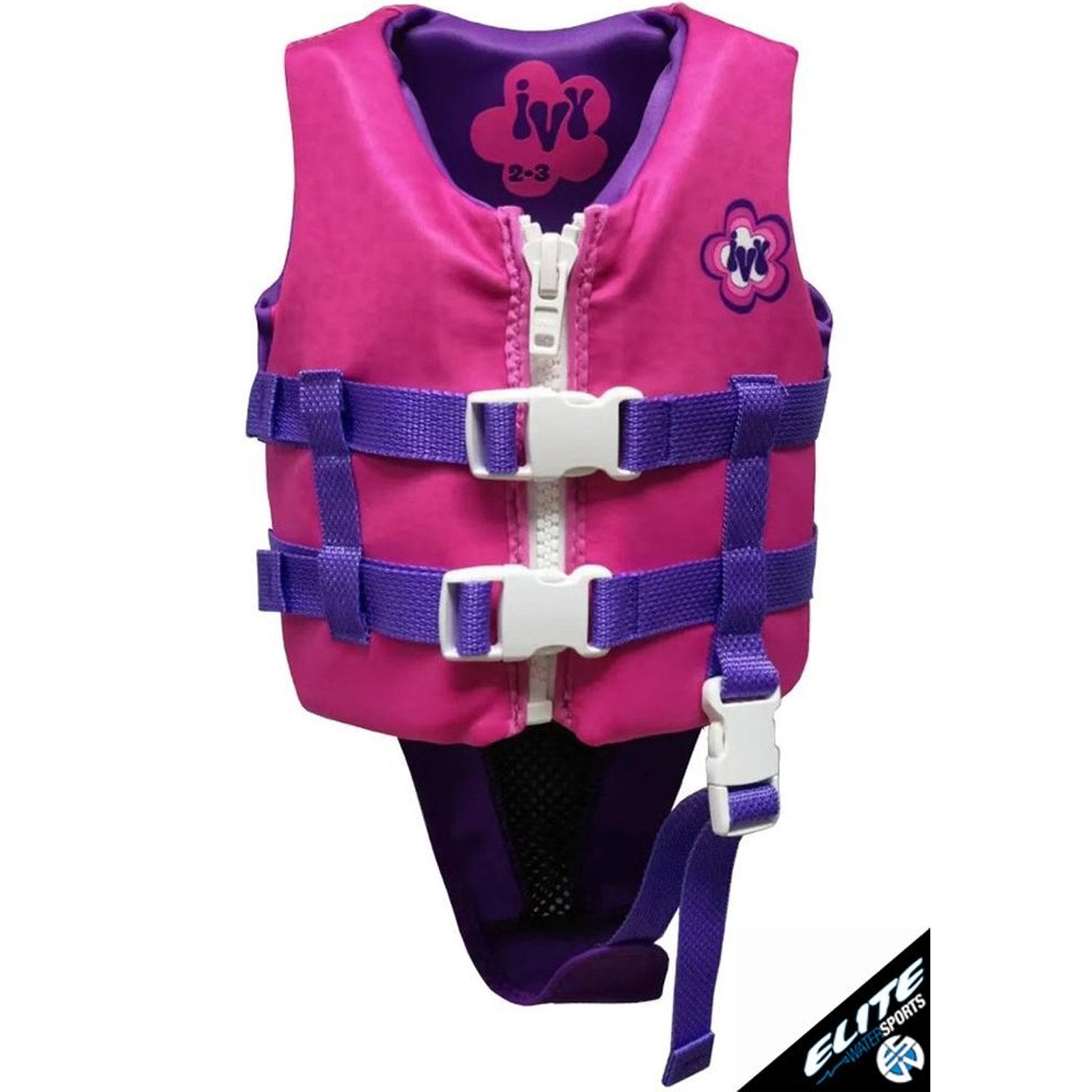 2023 IVY GIRLS VEST - PINK LEOPARD