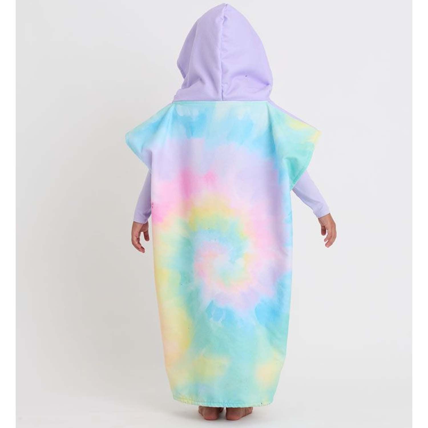 2025 JETPILOT YOUTH HOODED TOWEL - TIE DYE