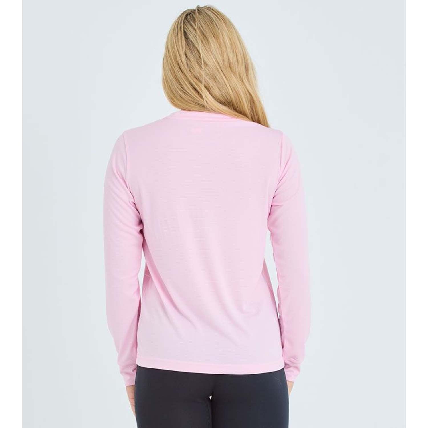 2025 JETPILOT PACER LADIES LS HYDRO TEE - PINK