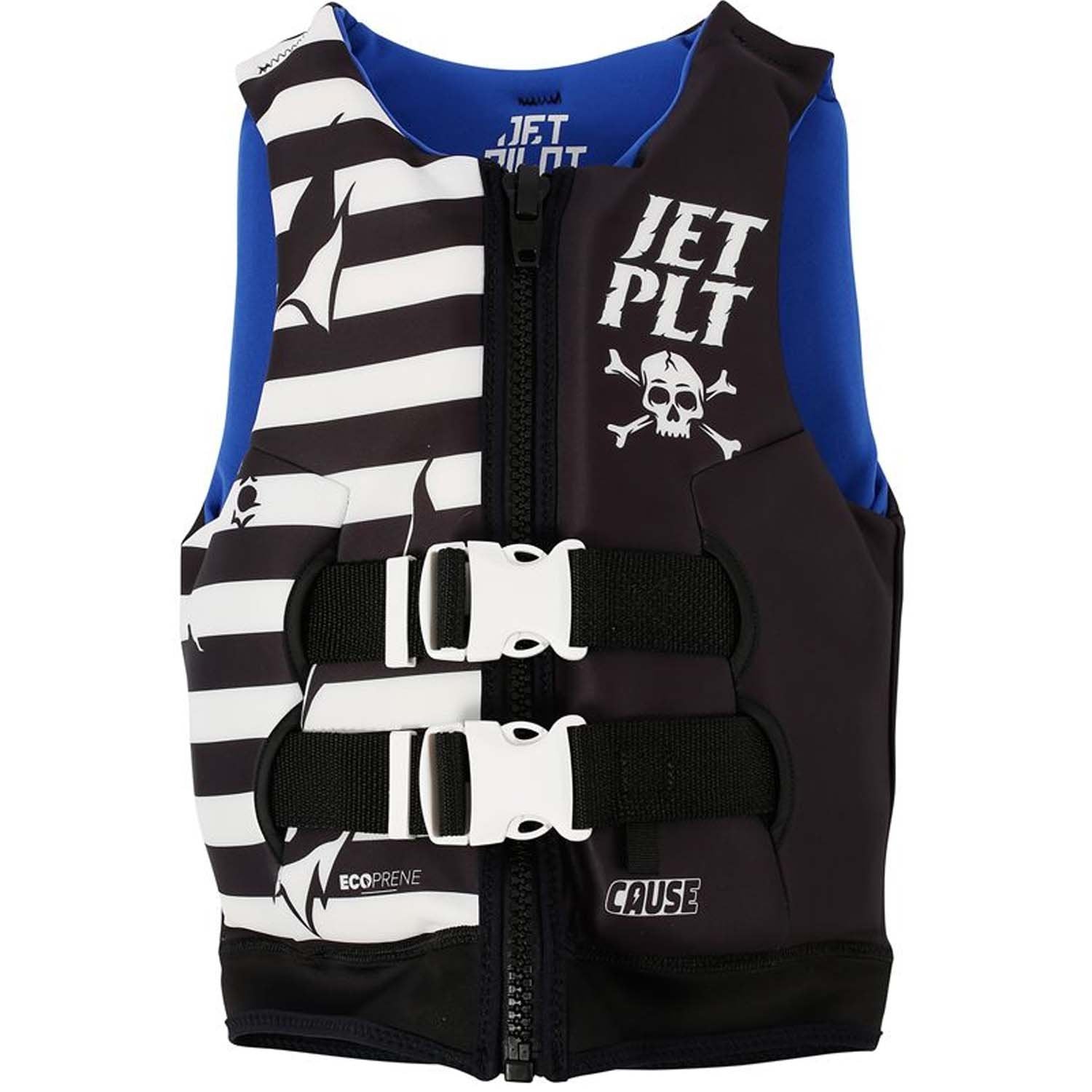 2025 JETPILOT CAUSE BOYS YOUTH ECO VEST - BLACK