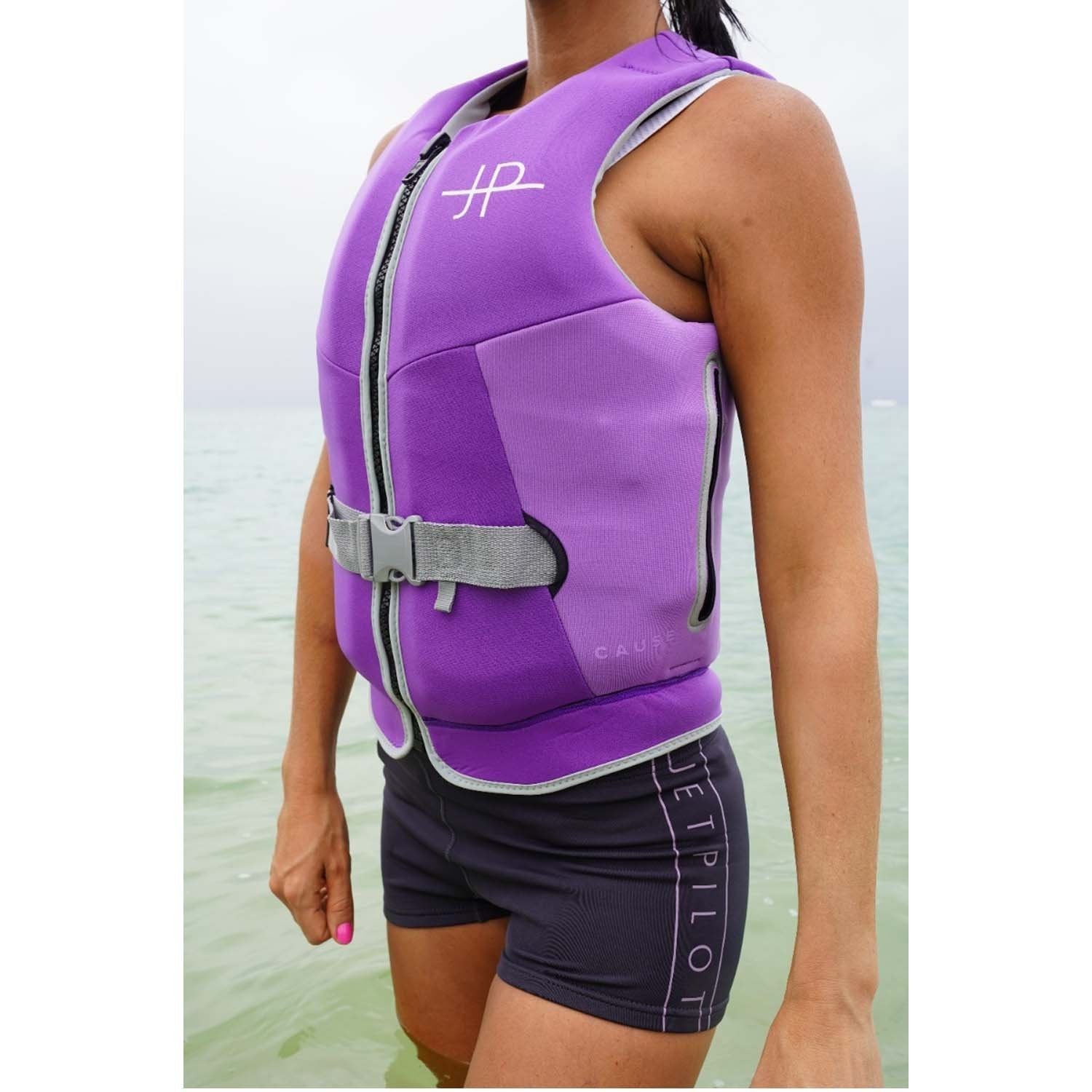 2024 JETPILOT CAUSE WOMENS VEST - PURPLE