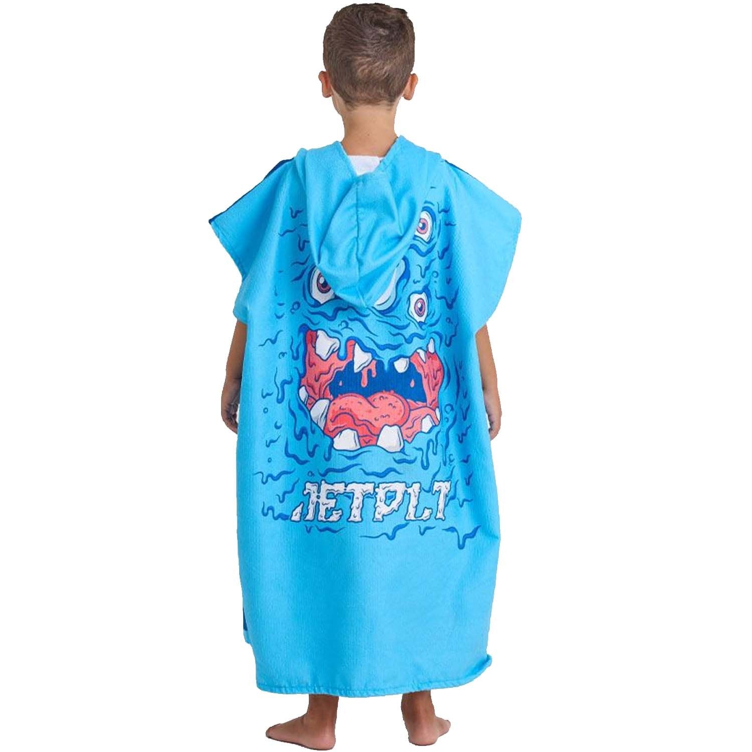 2025 JETPILOT YOUTH HOODED TOWEL - BLUE