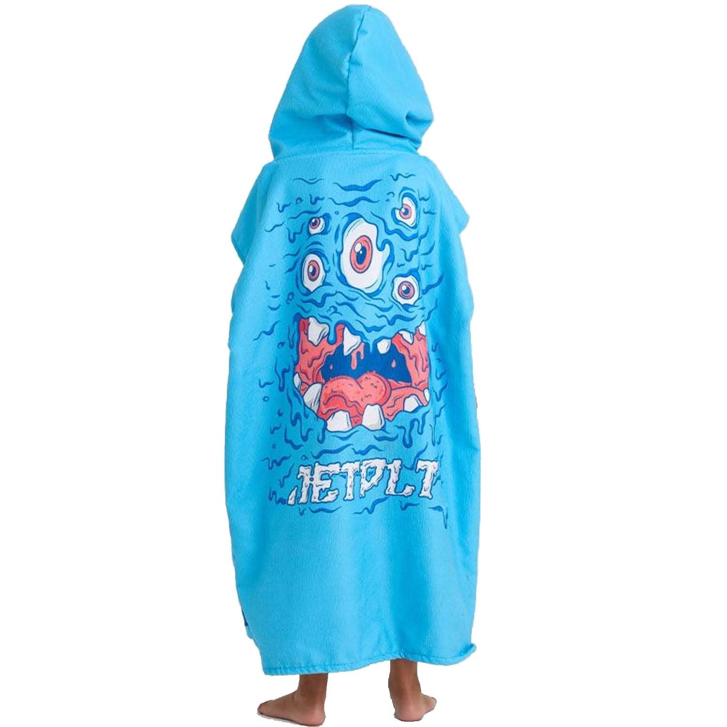 2025 JETPILOT YOUTH HOODED TOWEL - BLUE