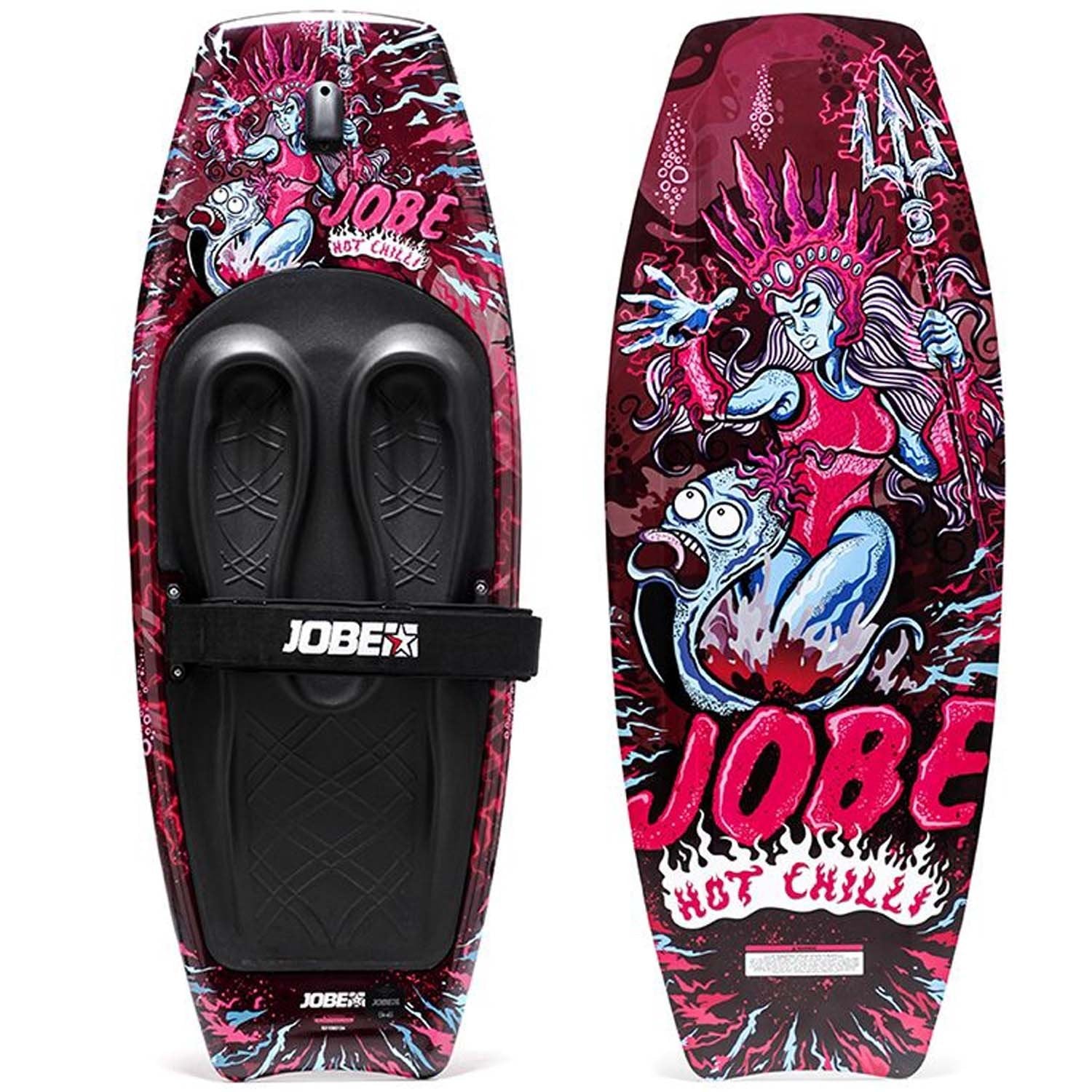 2025 JOBE HOT CHILLI AMPHITRITE KNEEBOARD WITH HOOK