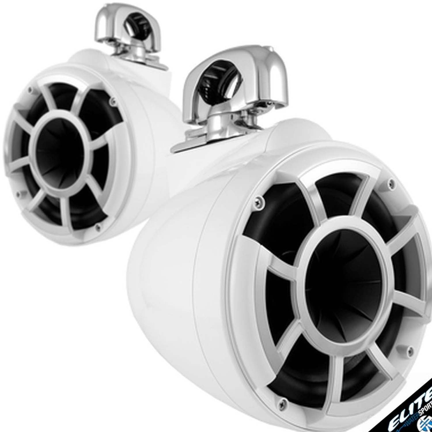 WETSOUNDS REV8 TOWER SPEAKERS STAINLESS SWIVEL MOUNT