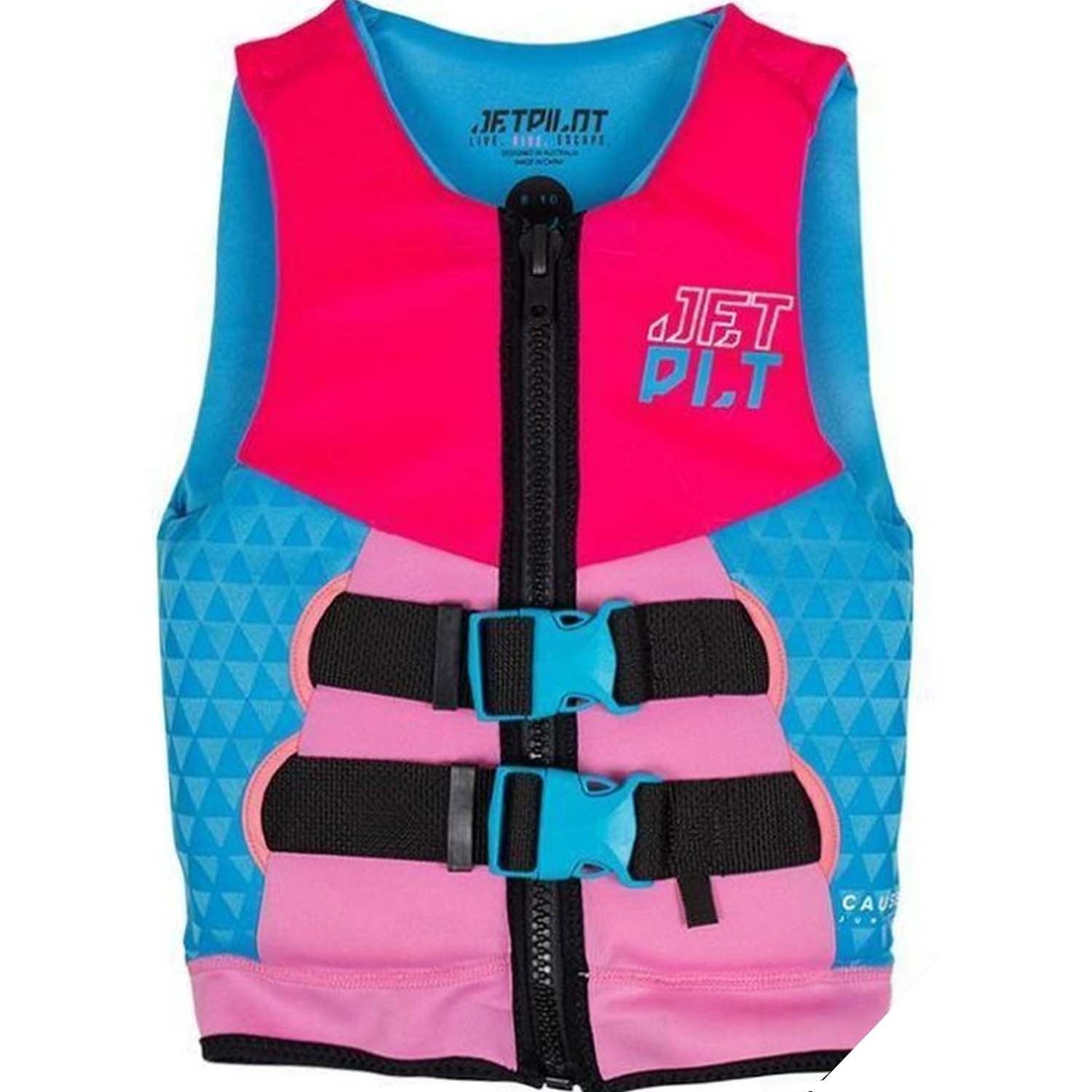 2024 JETPILOT THE CAUSE GIRLS VEST - PINK