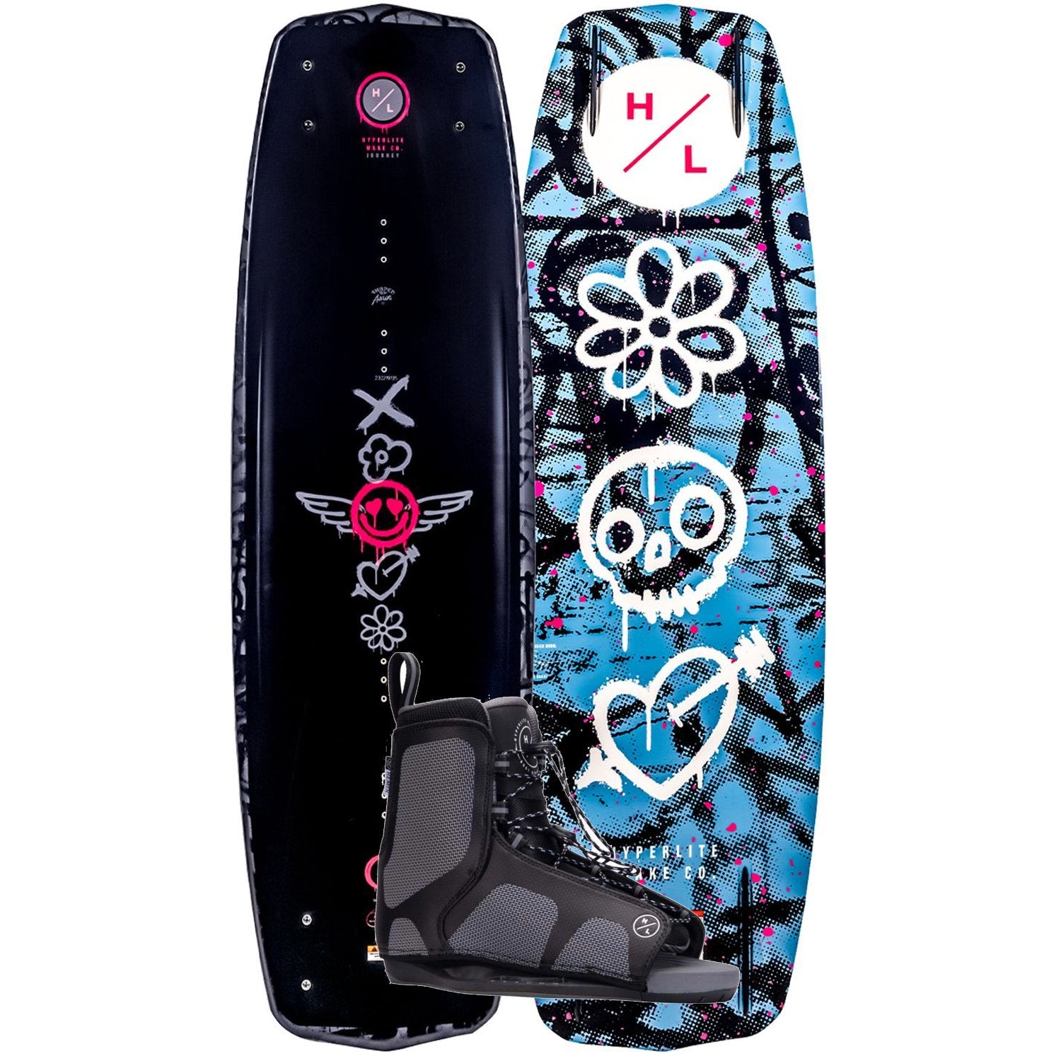 2025 HYPERLITE JOURNEY WAKEBOARD W/ REMIX BOOTS