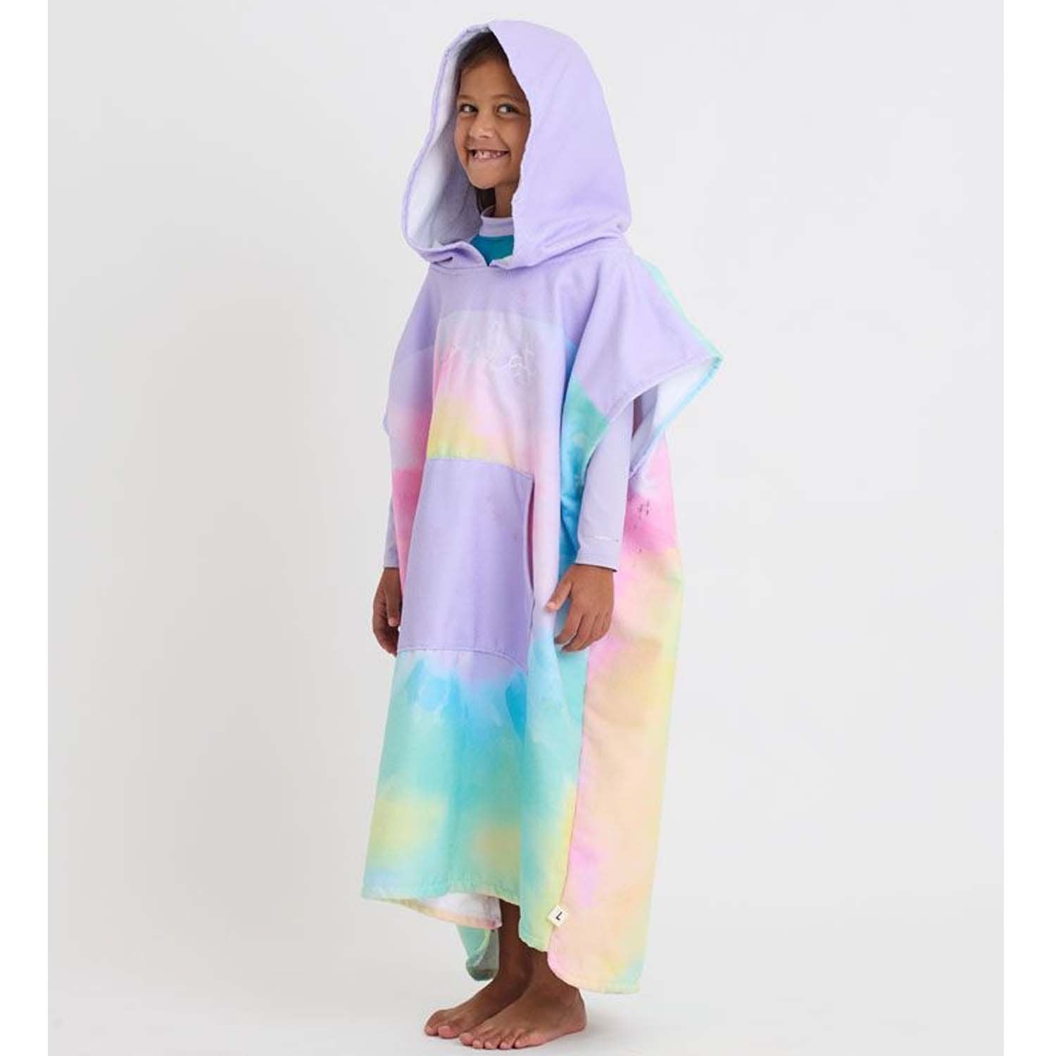 2025 JETPILOT YOUTH HOODED TOWEL - TIE DYE